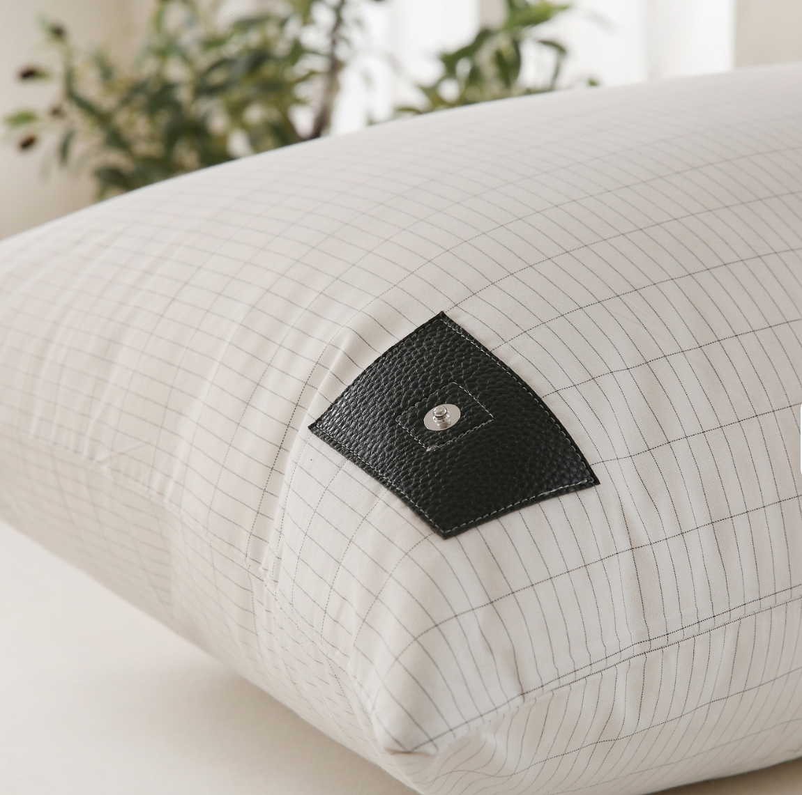 Grounding Pillowcase – Organic Cotton-Silver Thread